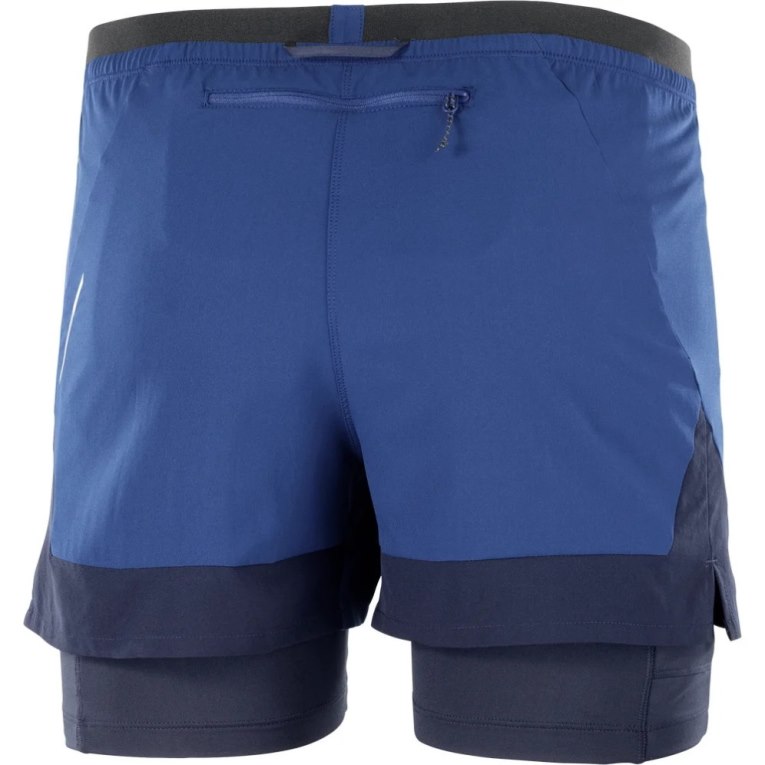 Bermudas Salomon Cross 2in1 Hombre Azules | MX QORB510